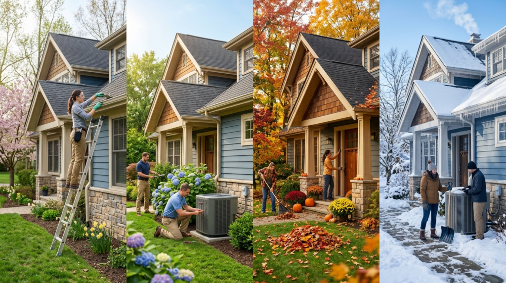 The Complete Home Maintenance Checklist for Every Season